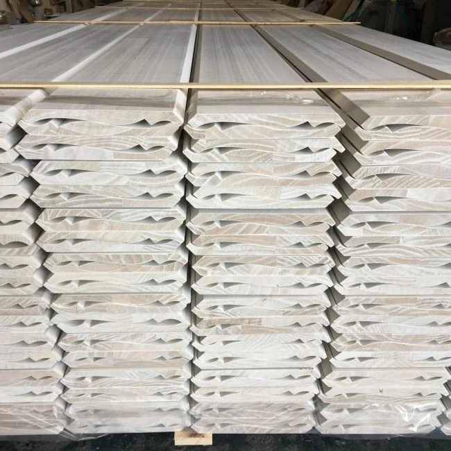 High Quality White Primed Wooden Crown Mouldings For Ceiling