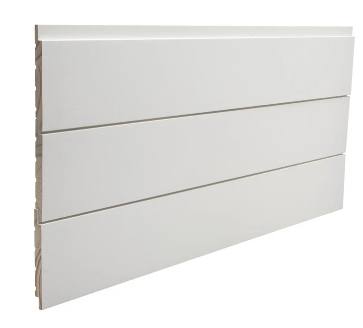 Grunnet White Wood Shiplap Boards