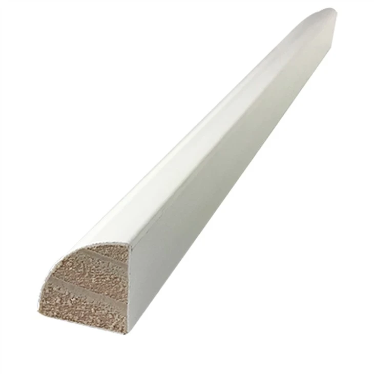 Small Wood Primed Quarter Round Moulding For Decoration