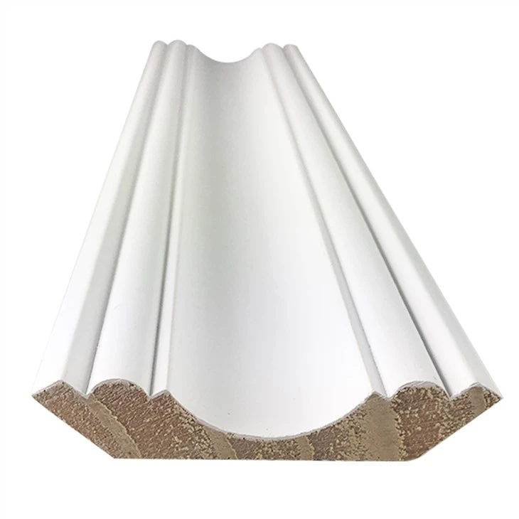 Primed Decorative Mdf Moulding Wooden Corner Mdf Crown Moulding