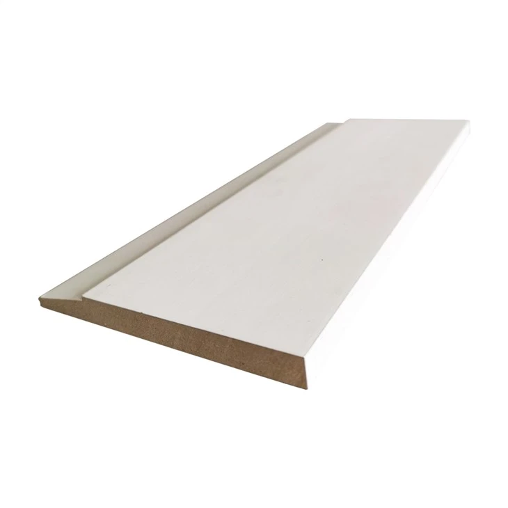 Primed MDF Moulding Baseboard For Flooring