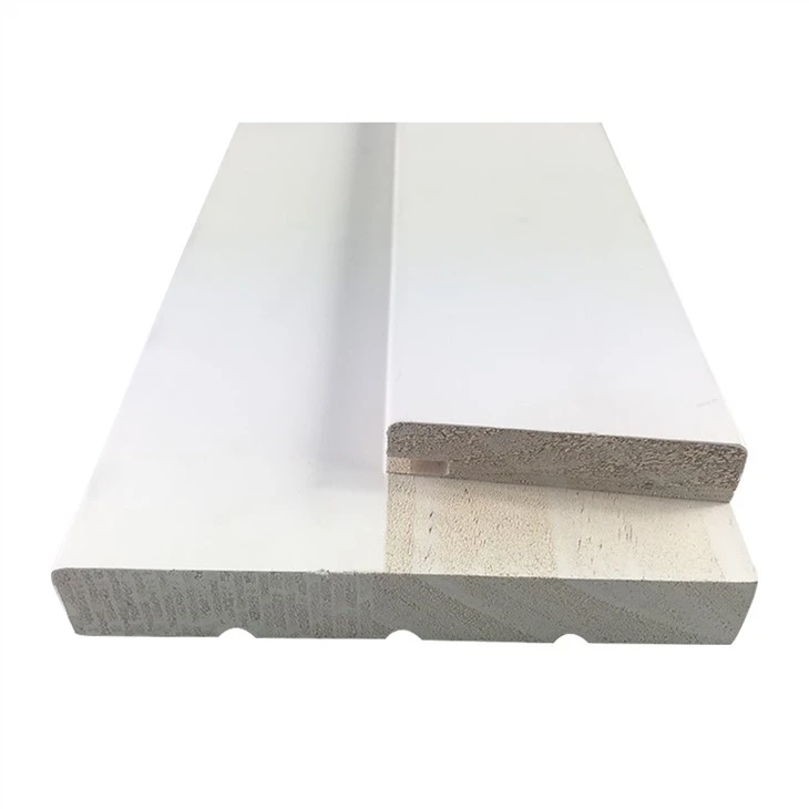 Primed Split Pine Exterior Main Door Frame With Primed Moulding Wooden Door Frame Price