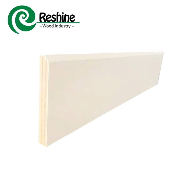 Hvit grunnet MDF LVL Listing Skriting