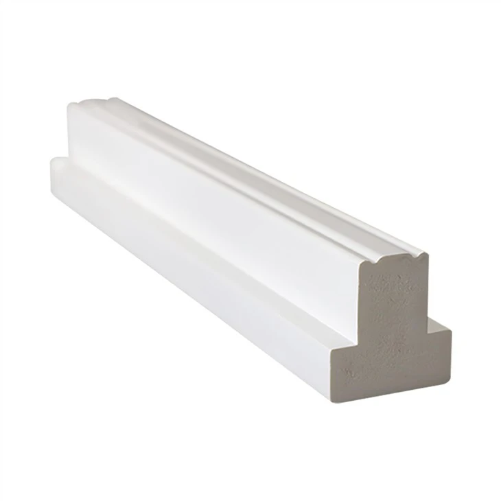 Hvit grunnet pvc plantasje lukkerkomponenter Tre