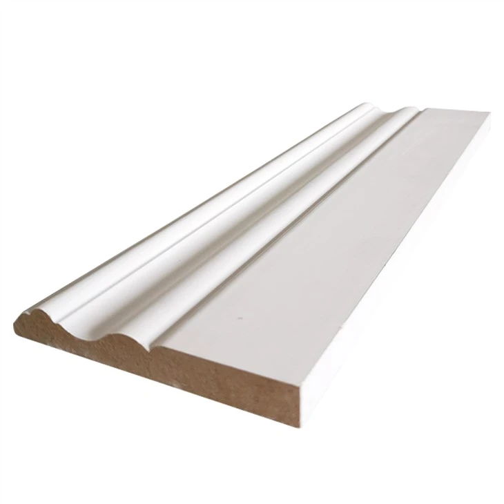 Wholesale Price Wood Frame Trim Connection MDF Baseboard Molding
